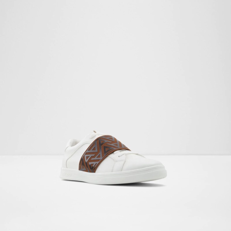 Fashion Aldo Coppio Lav Top Sneakers Hvid