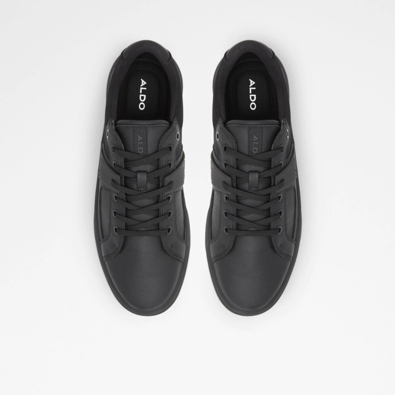 Mode Aldo Makau Lave Sneakers Med Snøre I Sort