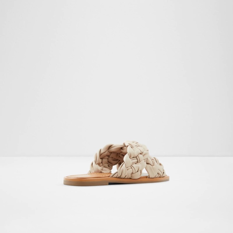 Mode Aldo Pink Wovina Flade Sandaler