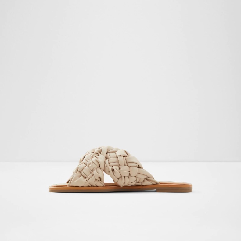 Mode Aldo Pink Wovina Flade Sandaler