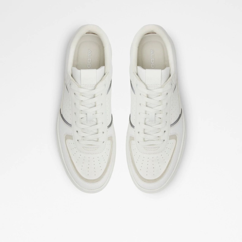 Mode Aldo Hvid Drishtia Lav Top Sneakers Snøre