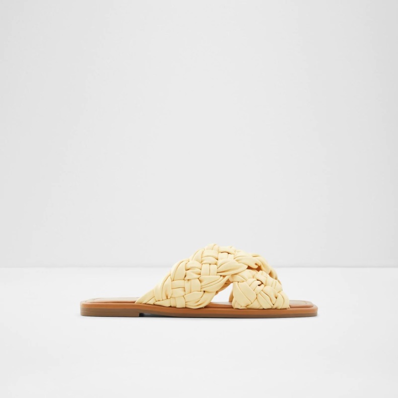 Mode Aldo Wovina Flade Sandaler Gul