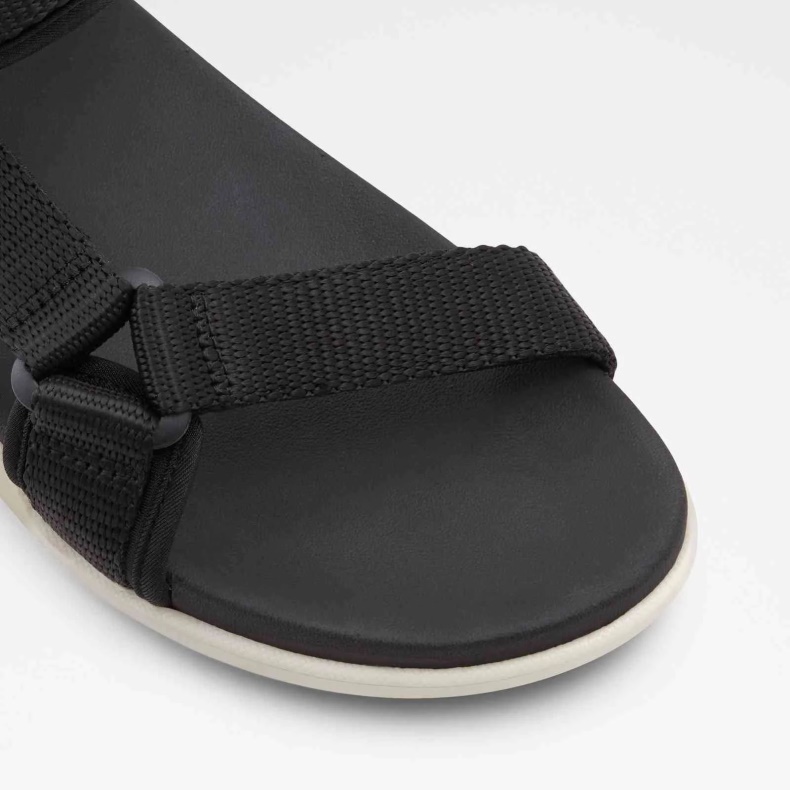 Mode Sorte Aldo Myrtle Flade Sandaler