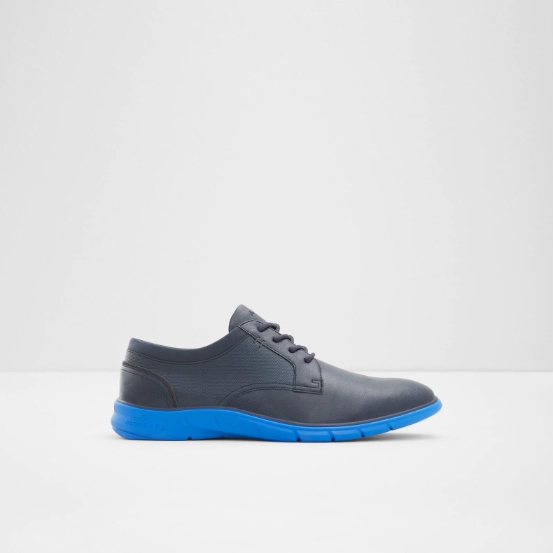 Fashion Blue Aldo Dividend Oxfords Og Snørebånd