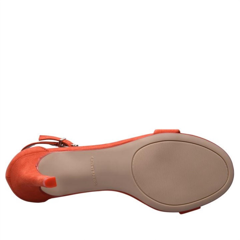 Aldo Ahlberg Sandaler Med Hæl Til Damer Aldo Mode Lys Orange