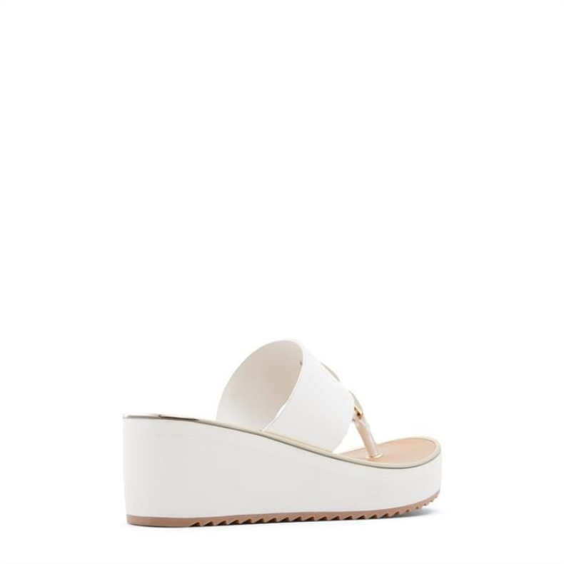 Aldo Mode Andre Hvide Aldo Toea T-bar Sandaler