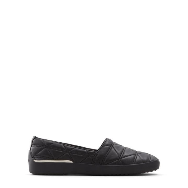Sorte Aldo Quilten Slip-on Sko Fashion Aldo