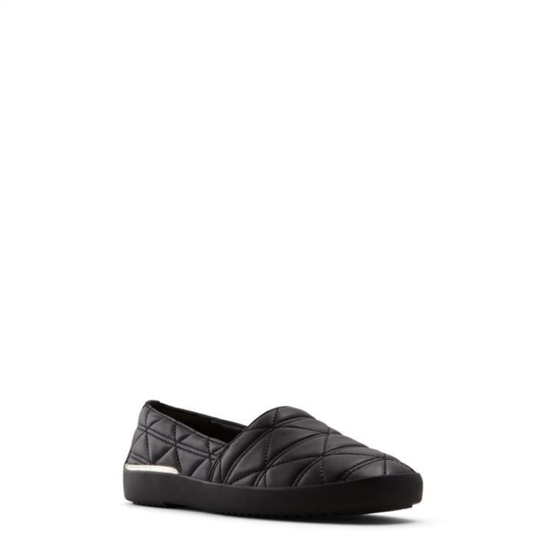Sorte Aldo Quilten Slip-on Sko Fashion Aldo