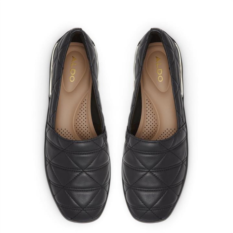 Sorte Aldo Quilten Slip-on Sko Fashion Aldo