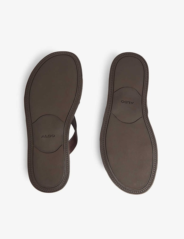 Mode Sort Patent Poade Høj Platform Sandaler Aldo