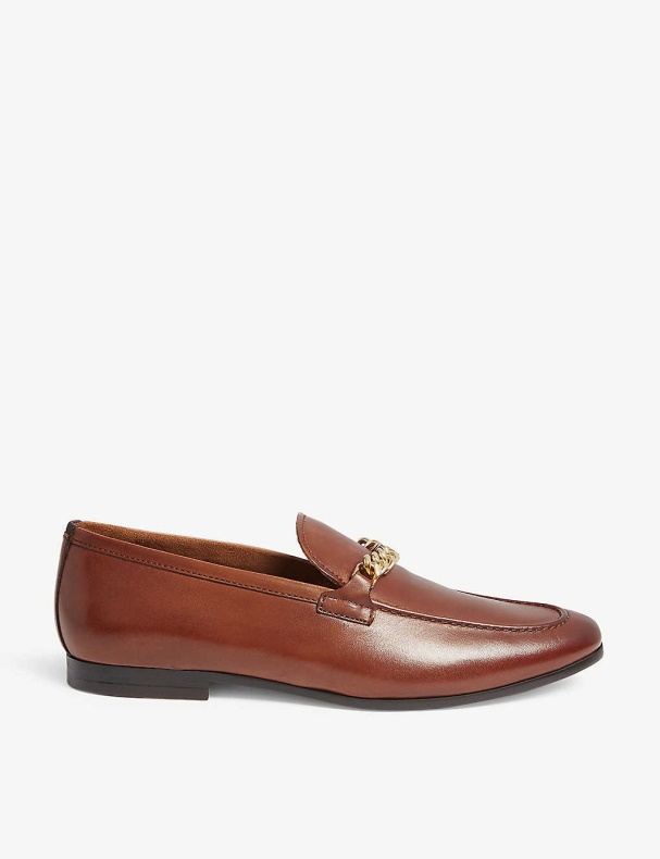 Royton Læder Loafers Cognac Aldo Mode
