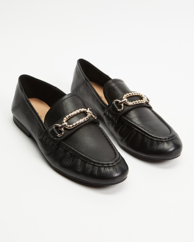 Sorte Hellen Loafers Aldo Mode