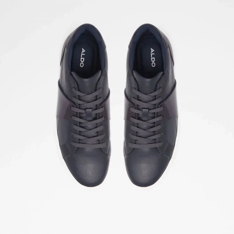 Fashion Marineblå Aldo Abisinio Lav Top Sneaker Til Mænd