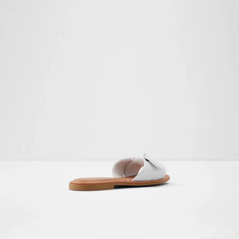 Hvid Aldo Fashion Abayrith Slip-on Sandal Slide Til Kvinder