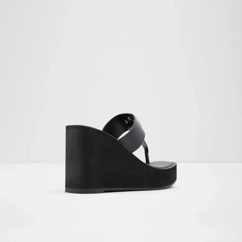 Acarenia Kvinders Kile Højhælede Sandal Aldo Fashion Sort