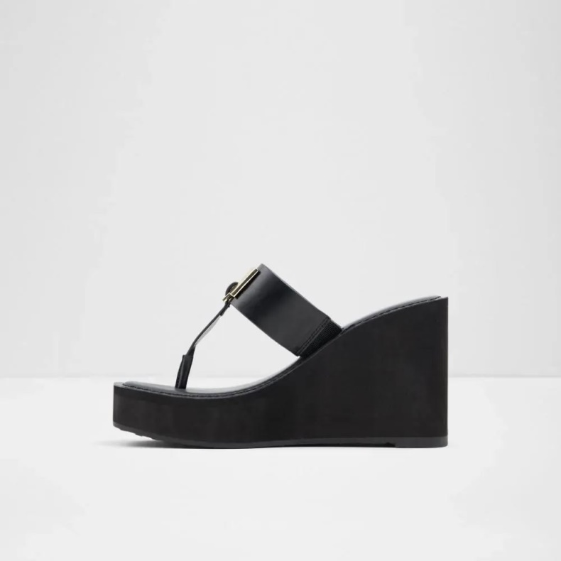 Acarenia Kvinders Kile Højhælede Sandal Aldo Fashion Sort