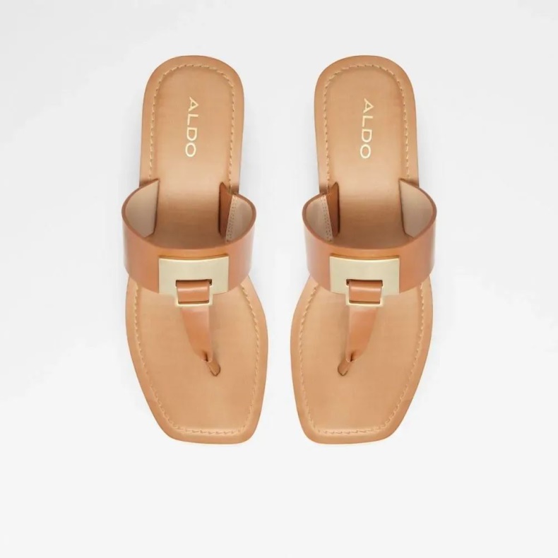 Acarenia Kvinders Kile Højhælede Sandal Cognac Aldo Mode