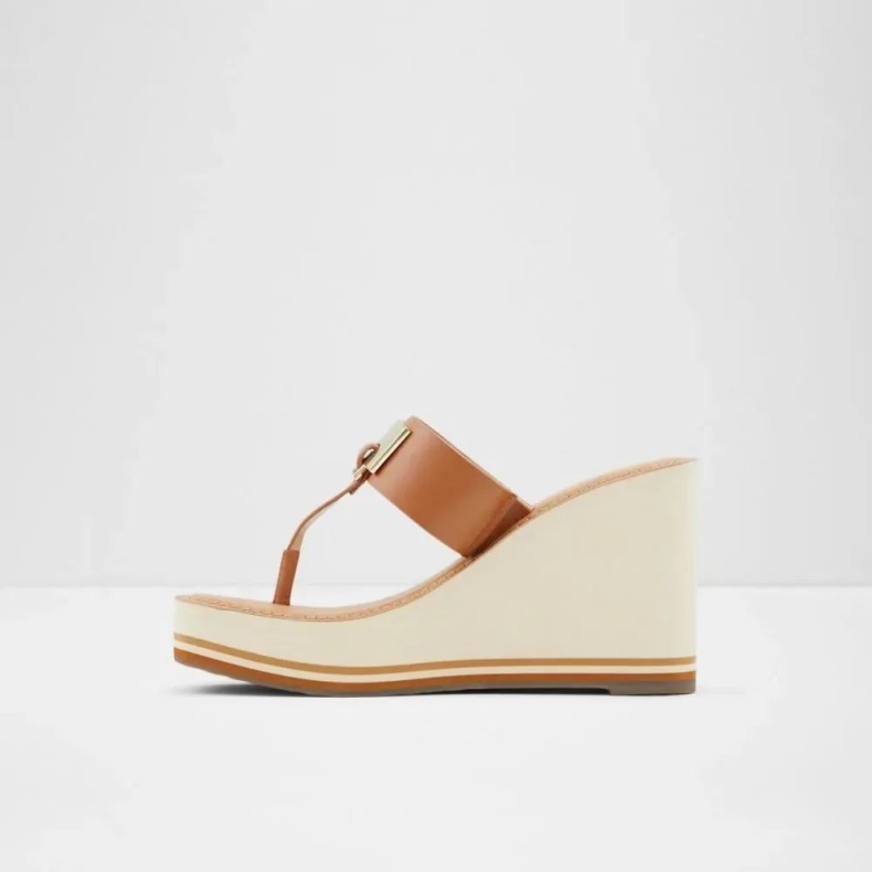 Acarenia Kvinders Kile Højhælede Sandal Cognac Aldo Mode