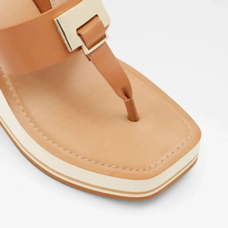 Acarenia Kvinders Kile Højhælede Sandal Cognac Aldo Mode