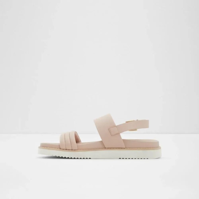 Adwerrandra Kvinders Fladstrop Sandal Lys Pink Aldo Mode