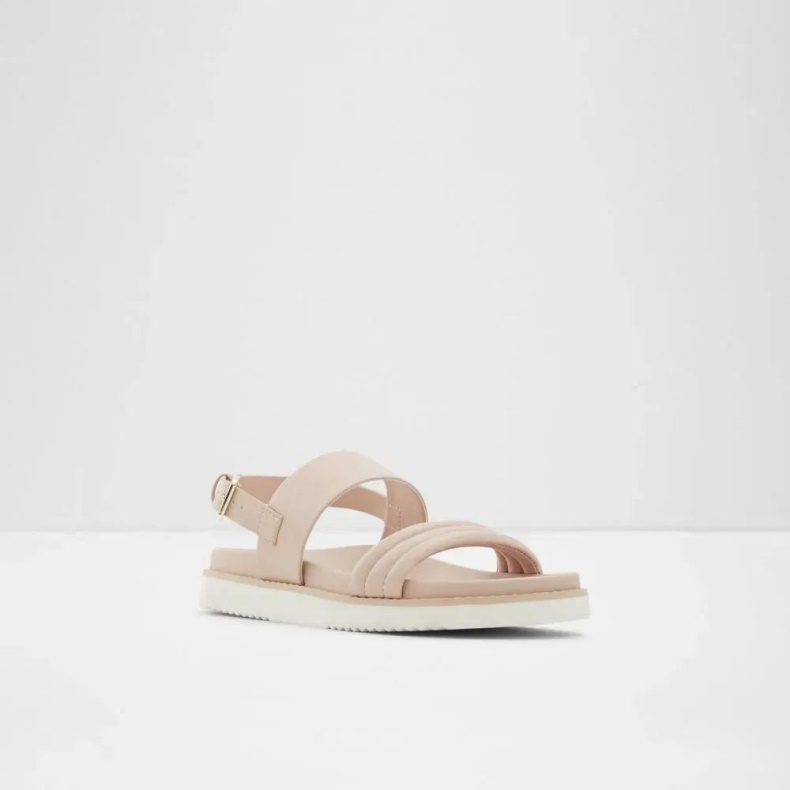 Adwerrandra Kvinders Fladstrop Sandal Lys Pink Aldo Mode