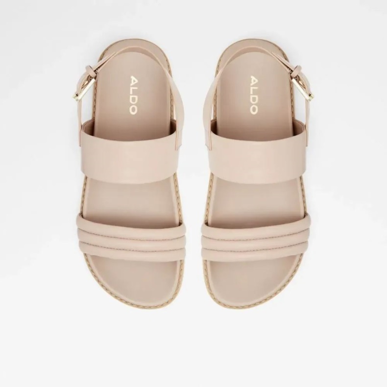Adwerrandra Kvinders Fladstrop Sandal Lys Pink Aldo Mode