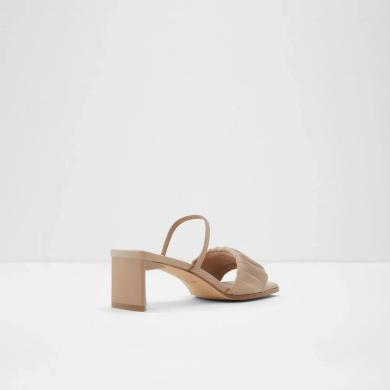 Mode Aldo Adreran Dame Blokhæl Sandal Anden Grå