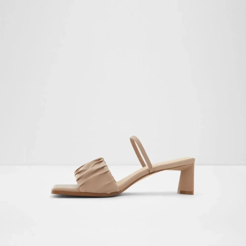 Mode Aldo Adreran Dame Blokhæl Sandal Anden Grå