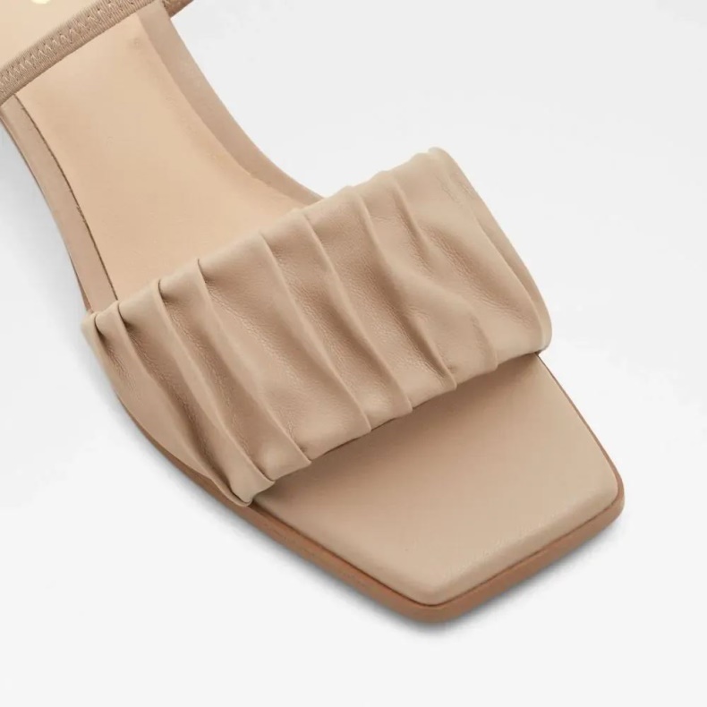 Mode Aldo Adreran Dame Blokhæl Sandal Anden Grå