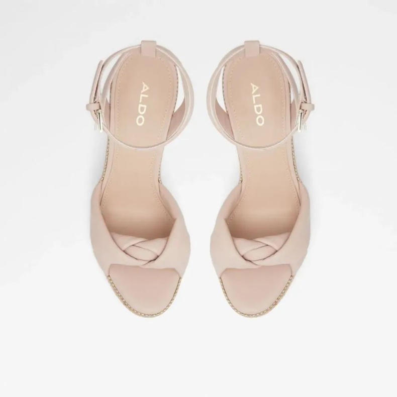 Lys Pink Mode Aldo Adrirawen Todelt Kilesandal Til Kvinder