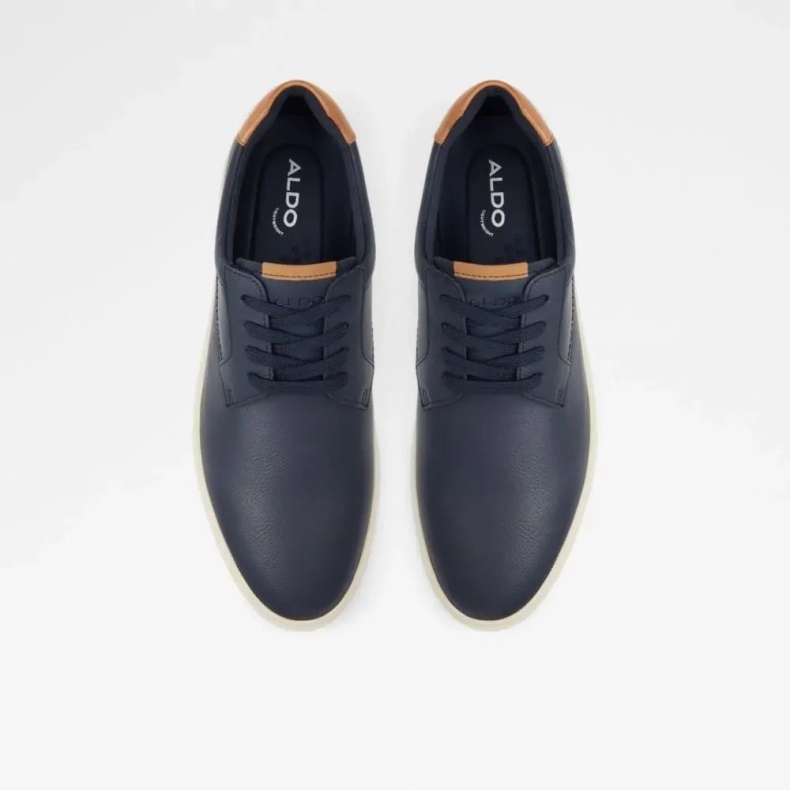 Marineblå Mode Aldo Adwup Lav Top Sneaker Til Mænd