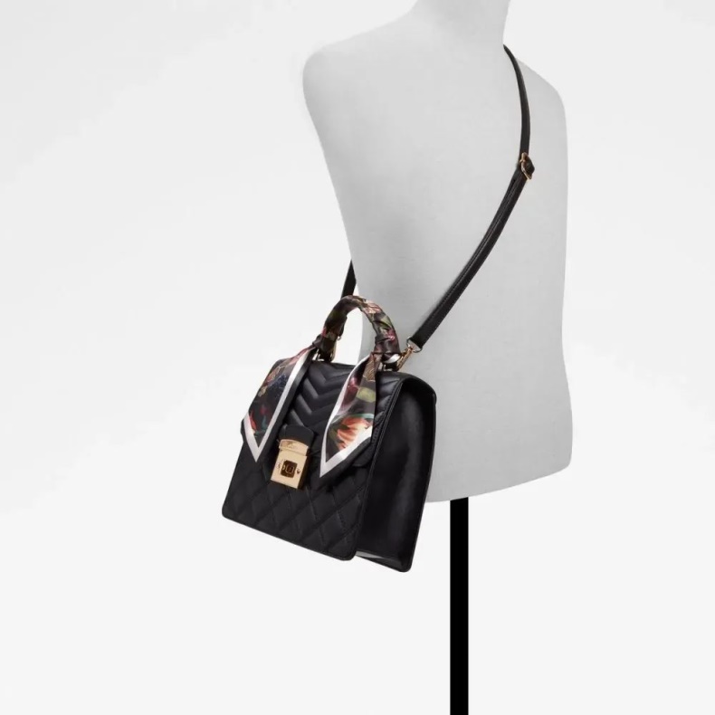 Mode Sort Luftig Håndtaske Til Kvinder Med Tophåndtag Aldo