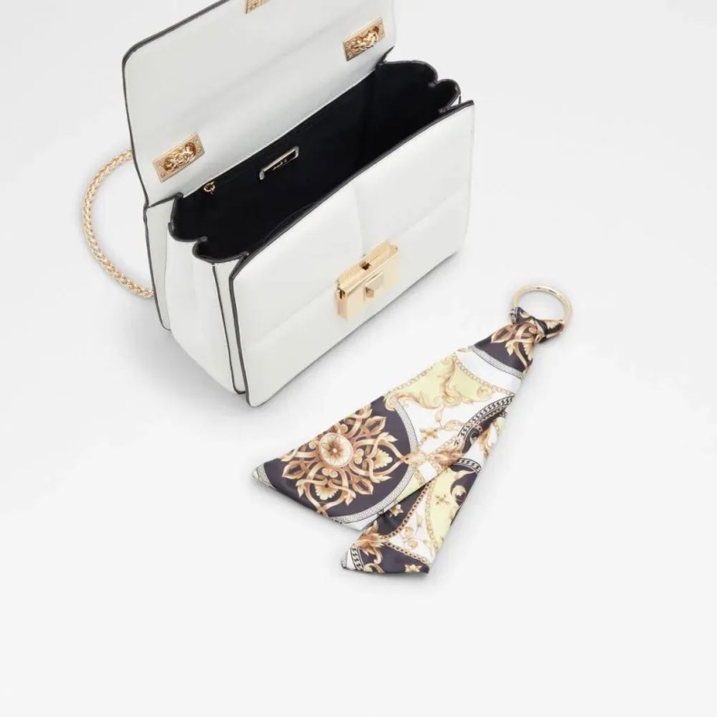 Aldo Hvid Mode Albonnon Håndtaske Til Kvinder Crossbody