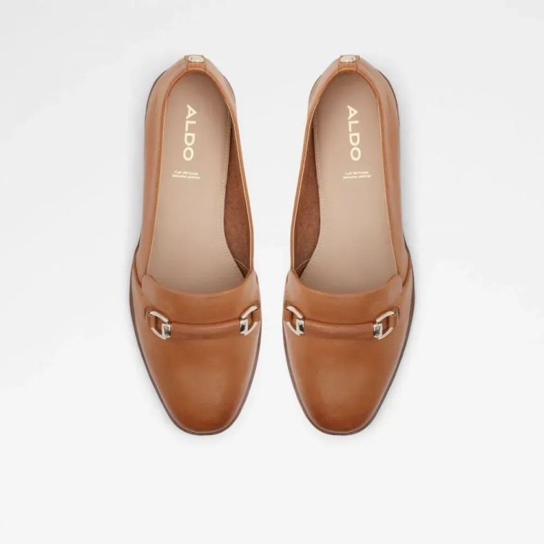 Applegum Kvinders Slip På Flad Hæl Mode Mellembrun Aldo