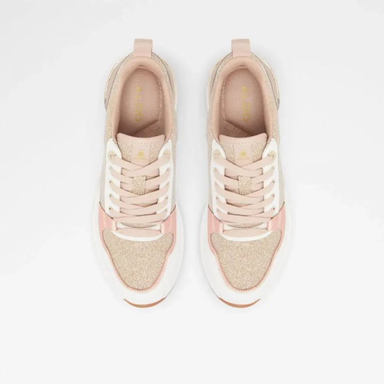 Aldo Fashion Asilahan Kvinders Wedge Sneaker Rosa-guld