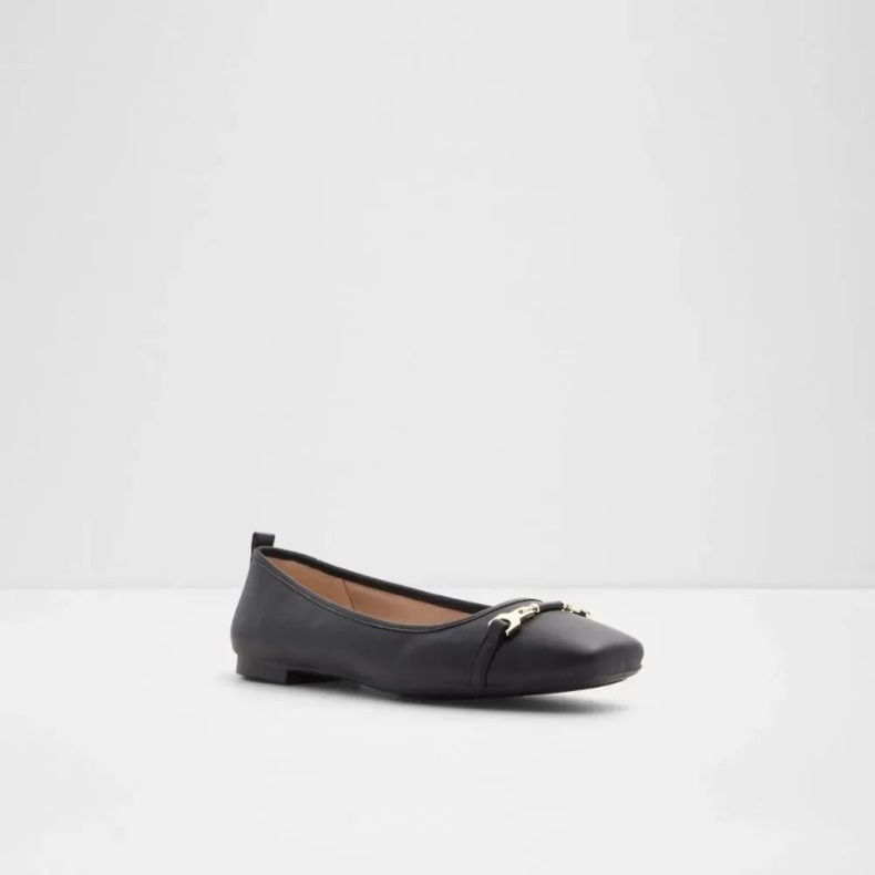 Aldo Fashion Ballade Dame Slip On Ballerina Sort