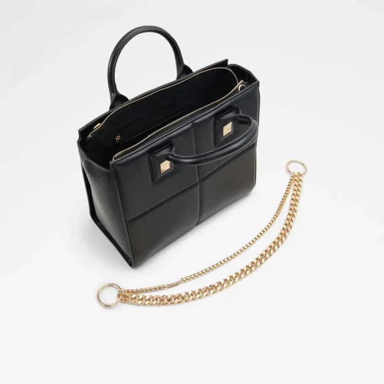 Aldo Fashion Sort Bayweth Håndtaske Til Kvinder