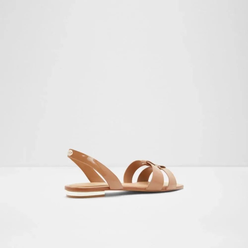 Balera Kvinders Sling Back Flad Sandal Mørk-beige Aldo Mode