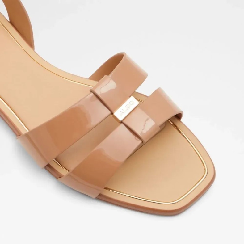 Balera Kvinders Sling Back Flad Sandal Mørk-beige Aldo Mode