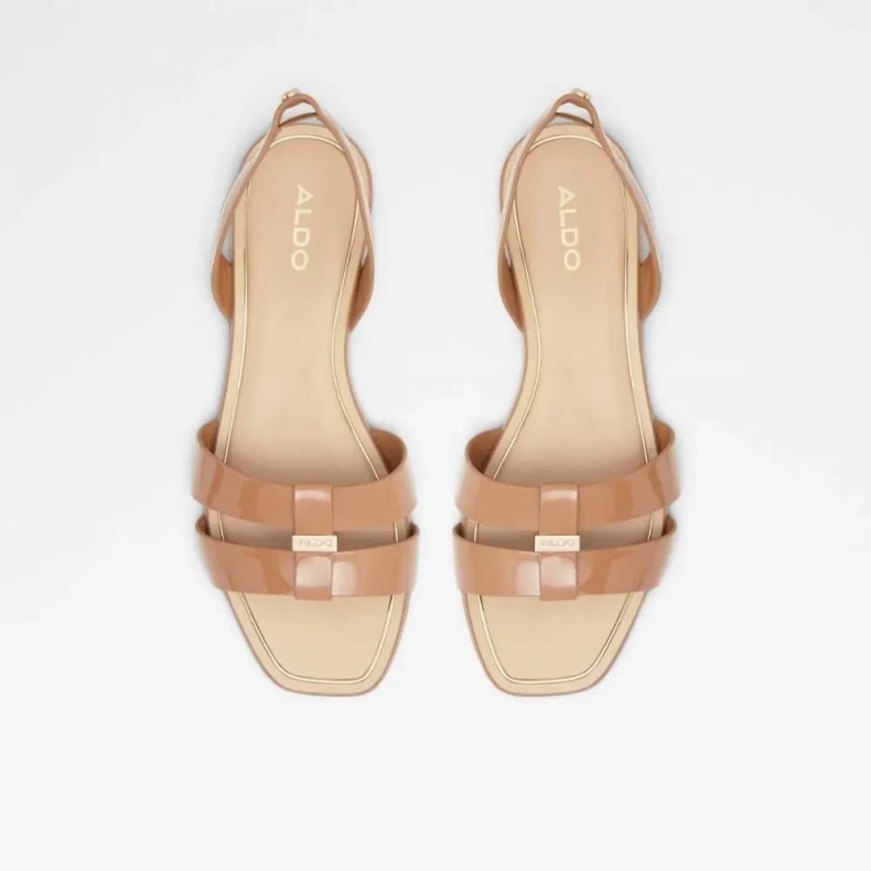 Balera Kvinders Sling Back Flad Sandal Mørk-beige Aldo Mode
