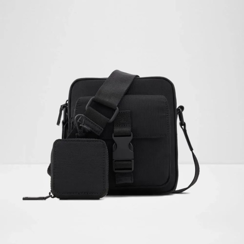 Basal Mænds Håndtaske Crossbody Andet-sort Aldo Mode