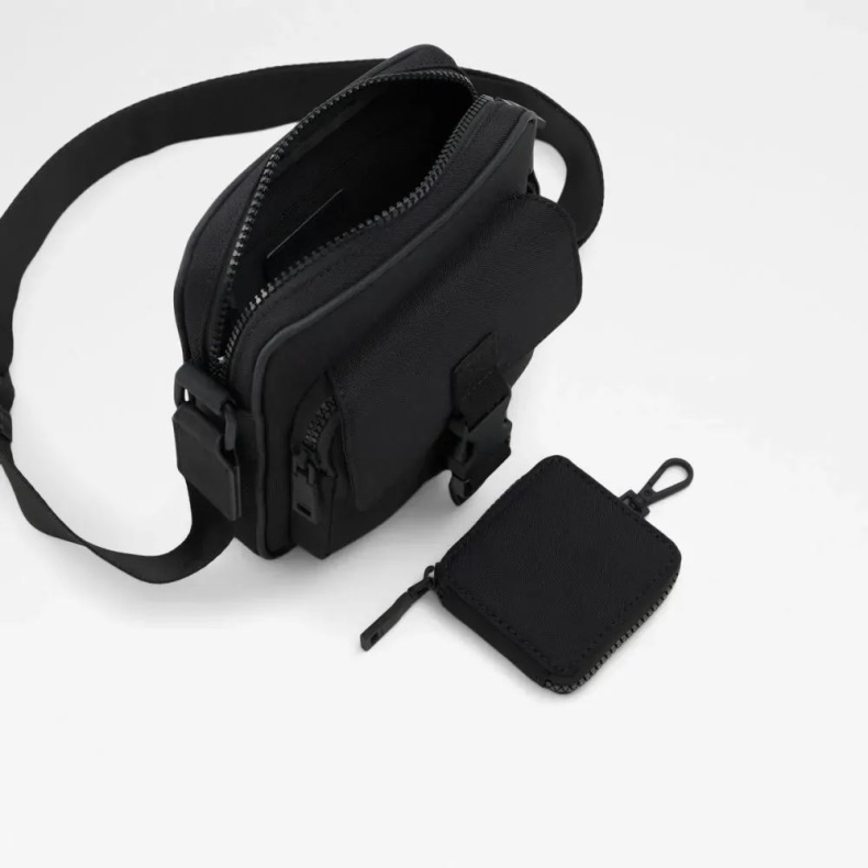 Basal Mænds Håndtaske Crossbody Andet-sort Aldo Mode