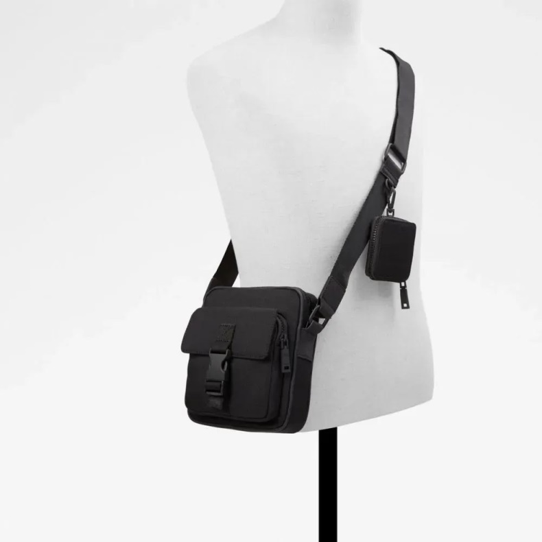 Basal Mænds Håndtaske Crossbody Andet-sort Aldo Mode