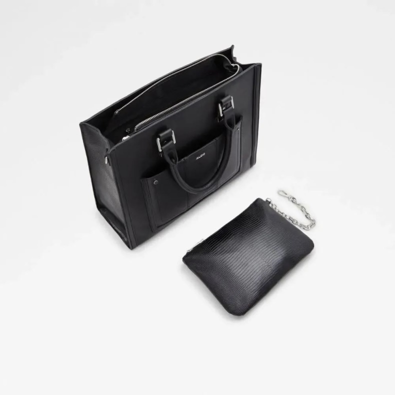 Mode Aldo Anden-sort Basdore Håndtaske Til Kvinder