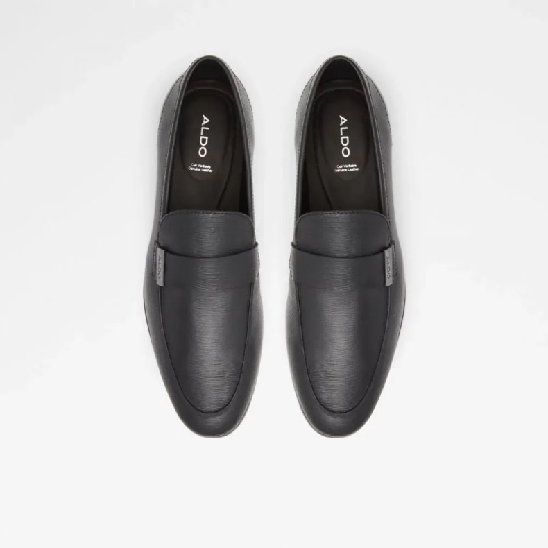Fashion Aldo Benleflex Slip-on Loafer Til Mænd Sort