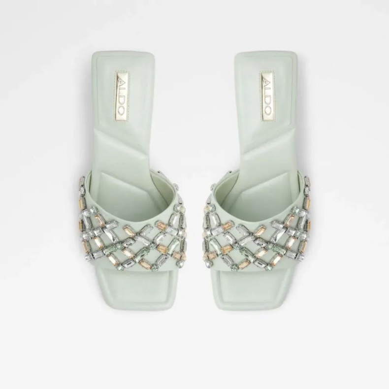 Mode Lysegrøn Berna Dame Slip-on Sandal Aldo