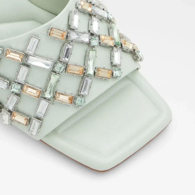 Mode Lysegrøn Berna Dame Slip-on Sandal Aldo