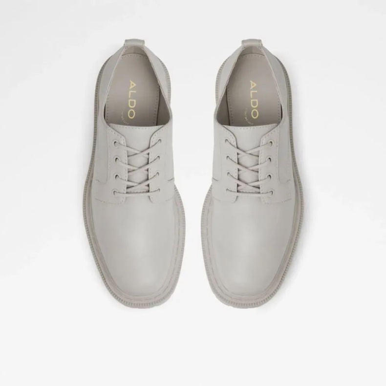 Aldo Fashion Bigmove Dameslidsål Oxford Sko Lysegrå