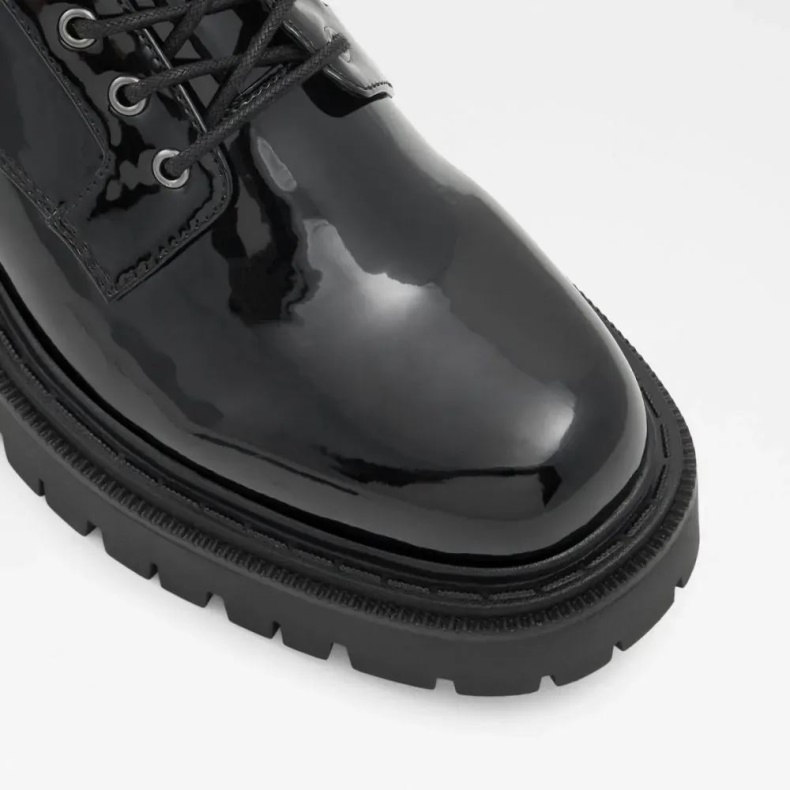 Bigmove Kvinders Lugsål Oxford Sko Mode Sort Aldo