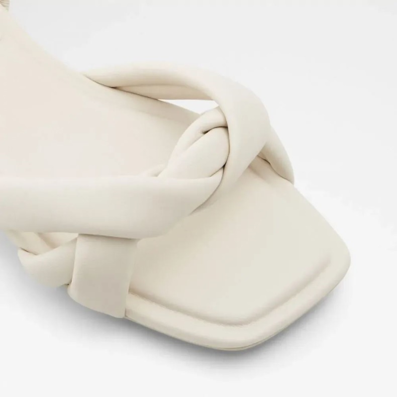 Anden Hvid Buttercupp Kvinders åben Tå Slynge Tilbage Sandal Fashion Aldo